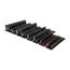 1/4, 3/8, 1/2" Drive 6-Point Impact Socket Set with Rails and Trays, 230-Piece (5/32 - 1-1/2", 4-38 mm)