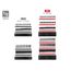 1/4, 3/8, 1/2" Drive 6-Point Impact Socket Set with Rails and Trays, 230-Piece (5/32 - 1-1/2", 4-38 mm)