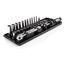 1/4" Drive 6-Point Socket and Ratchet Set with Rails, 29-Piece (5/32-9/16")