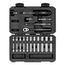1/4" Drive 6-Point Socket and Ratchet Set, 28-Piece (5/32-9/16")
