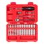 1/4" Drive 6-Point Socket and Ratchet Set, 34-Piece (4-15mm)
