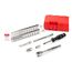 1/4" Drive 6-Point Socket and Ratchet Set, 34-Piece (4-15mm)