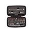 1/4" Drive 6-Point Small Engine Shallow Socket, Bit, and Flex Head Quick-Release Ratchet Set w/ Case (50-Piece)