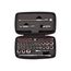 1/4" Drive 12-Point Small Engine Shallow Socket, Bit, and Quick Release Ratchet Set w/ Case (50-Piece)