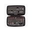 1/4" Drive 12-Point Small Engine Shallow Socket, Bit and Flex Head Quick-Release Ratchet Set w/ Case (50-Piece)