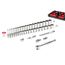 3/8" Drive 6-Point Socket and Ratchet Set with Rails, 44-Piece (6-24mm)