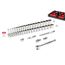 3/8" Drive 12-Point Socket and Ratchet Set with Rails, 44-Piece (6-24mm)