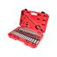 3/8" Drive 12-Point Socket and Ratchet Set, 73-Piece (1/4-1", 6-24mm)