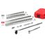 3/8" Drive 12-Point Socket and Ratchet Set, 73-Piece (1/4-1", 6-24mm)
