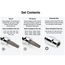 3/8" Drive Torx/TR Torx Bit & External Star Socket Set, 36-Piece (T10-T60, TR10-TR60, E4-E20)