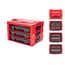 3/8" Drive Shallow and Deep 6-Point Socket and Ratchet Set in Modular Stacking Tool Box, 83-Piece (1/4"- 1", 6 - 24mm)