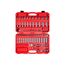 1/2" Drive 6-Point Socket and Ratchet Set, 57-Piece (3/8-1", 10-24mm)