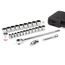 3/4" Drive 6-Point Socket and Ratchet Set, 24-Piece (3/4-2")