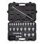 3/4" Drive 12-Point Socket and Ratchet Set, 24-Piece (3/4-2")