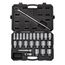 3/4" Drive Deep 6-Point Socket and Ratchet Set, 24-Piece (3/4-2")