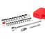 3/4" Drive 6-Point Socket and Ratchet Set, 26-Piece (19-50mm)