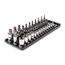 1/4", 3/8", 1/2" Drive German Auto Torx, Triple Square, TR Triple Square Bit and External Star Socket Set w/ Rails (43-Piece)