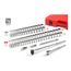 1/4, 3/8, 1/2" Drive 6-Point Socket and Ratchet Set (212-Piece)