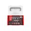 3/8" Drive 6-Point Socket, Bit, and Ratchet Set w/ Mini Stacking Tool Box, 35-Piece (8 - 19mm)
