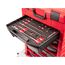3/8" Drive Ratchet and Accessories Set with Open Top Drawer and Rack (15-Piece)