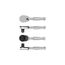 3/8" Drive x 3" Small Body Stubby Ratchet