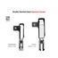 3/8" Drive x 6" Flex Head Small Body Ratchet