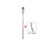 3/8" Drive x 12" Flex Head Quick-Release Bent Handle Long Ratchet
