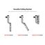 3/8" Drive Folding Quick-Release Stubby Ratchet