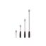 3/8" Drive Comfort Grip Ratchet Set, 4-Piece (4-1/2, 8, 12, 18")