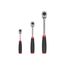 1/4, 3/8, 1/2" Drive Quick-Release Comfort Grip Ratchet Set, 3-Piece (6, 8, 10-1/2")