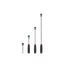 3/8" Drive Quick-Release Comfort Grip Ratchet Set, 4-Piece (4-1/2, 8, 12, 18")