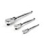 1/4, 3/8, 1/2" Drive Flex Head Ratchet Set, 3-Piece (6, 8, 10-1/2")