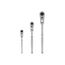 1/4, 3/8, 1/2" Drive Flex Head Quick-Release Ratchet Set, 3-Piece (6, 8, 10-1/2")
