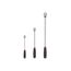 1/4, 3/8, 1/2" Drive Comfort Grip Long Ratchet Set, 3-Piece (9, 12, 18")
