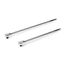 3/8, 1/2" Drive Extra-Long Ratchet Set, 2-Piece (18, 24")