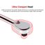 1/4, 3/8, 1/2" Drive Flex Head Comfort Grip Ratchet Set, 3-Piece (6, 8, 10-1/2")
