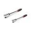 3/8, 1/2" Drive Flex Head Comfort Grip Long Ratchet Set, 2-Piece (12, 14")