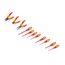 Insulated Phillips, Slotted, Square Drivers and Pliers Set, 11-Piece (Combination, Long Nose, Diagonal Cutting)