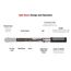 1/2" Drive 72-Tooth Split Beam Torque Wrench (40-250 ft.-lb.)