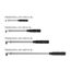 1/4", 3/8", 1/2" Drive 90-Tooth Dual-Direction Micrometer Torque Wrench Set (4-Piece)