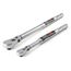 3/8", 1/2" Drive 90-Tooth Flex Head Dual-Direction Electronic Torque Wrench Set, 2-Piece (10 - 100 ft-lb, 30 - 300 ft-lb)