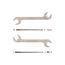 1-1/8" Angle Head Open End Wrench