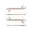 38mm Angle Head Open End Wrench