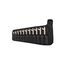 Angle Head Open End Wrench Set with Pouch, 11-Piece (3/8-1")