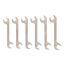 Angle Head Open End Wrench Set, 6-Piece (33-38mm)
