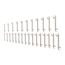 Angle Head Open End Wrench Set, 27-Piece (3/8-1", 10-27mm)