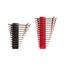 Angle Head Open End Wrench Set with Modular Wrench Organizer, 25-Piece (1/4-3/4", 6-19mm)