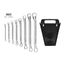 45-Degree Offset Box End Wrench Set with Holder, 8-Piece (1/4 - 1-1/4")