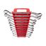 45-Degree Offset Box End Wrench Set with Holder, 11-Piece (6-32mm)