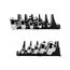 45-Degree Offset Box End Wrench Set with Modular Wrench Organizer, 5-Piece (1/4-13/16")